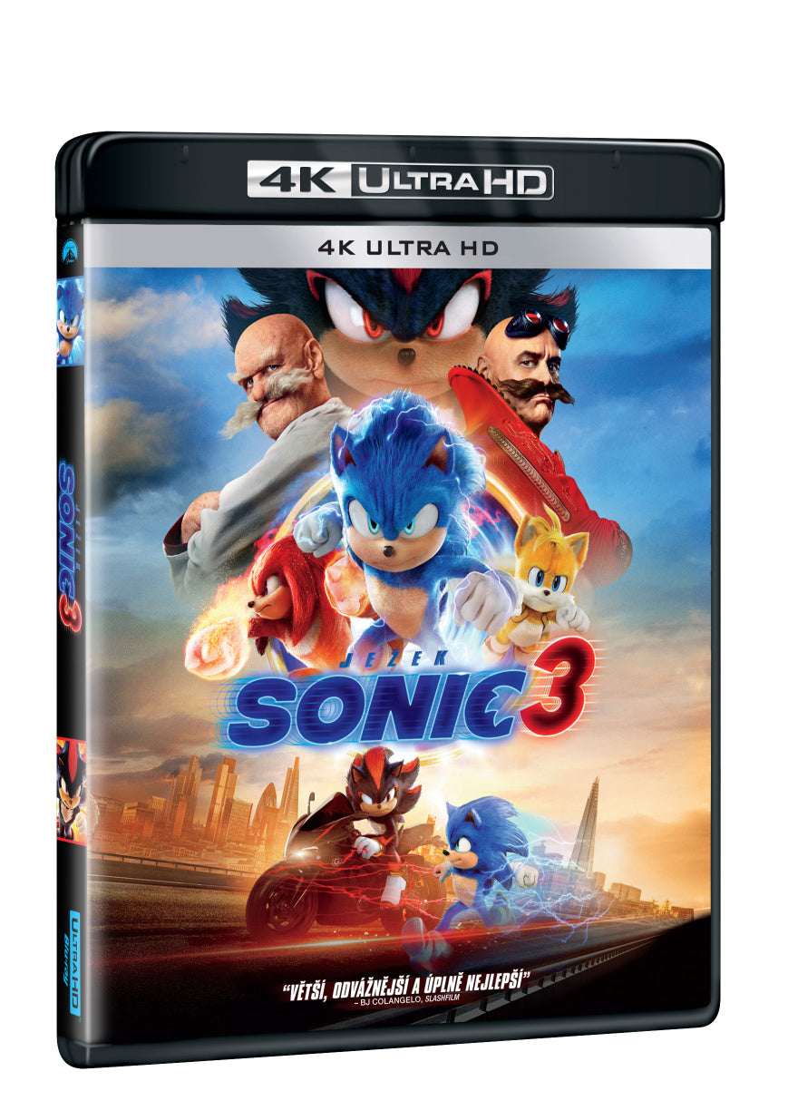 Blu-ray: Ježek Sonic 3 - 4K UHD Blu-ray