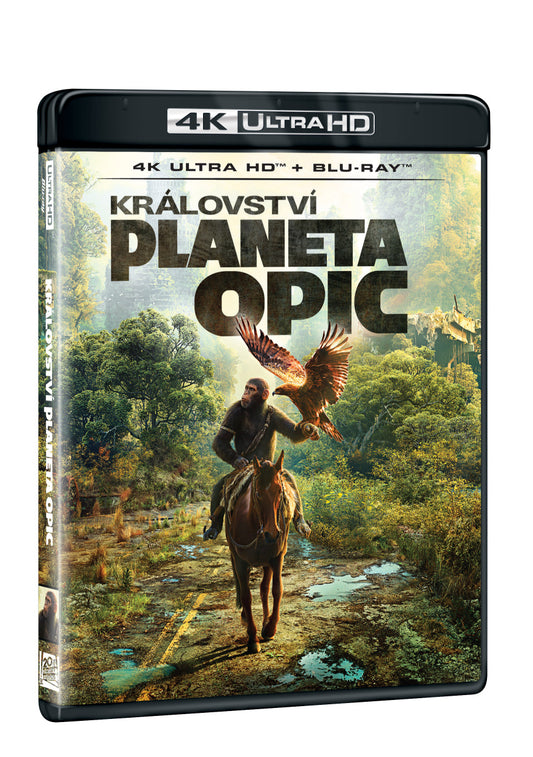 Blu-ray: Království Planeta opic - 4K UHD Blu-ray + Blu-ray (2BD)