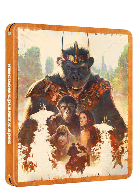 Blu-ray: Království Planeta opic - Limitovaná sběratelská edice - steelbook