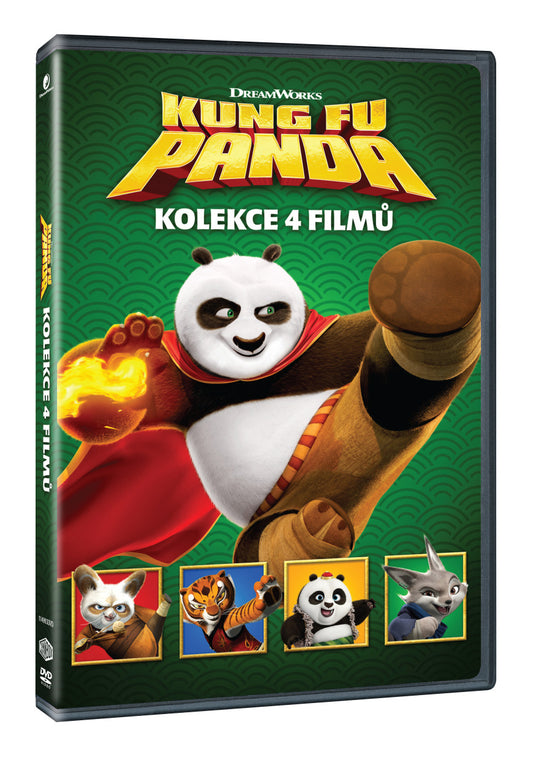 DVD: Kung Fu Panda kolekce 1-4 4DVD