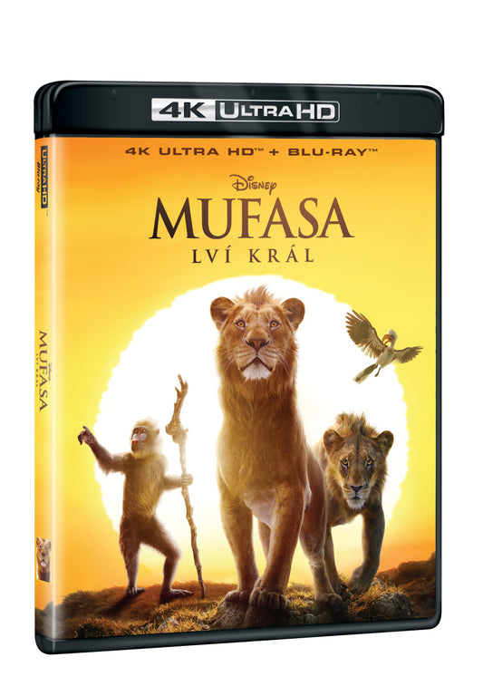 Blu-ray: Mufasa: Lví král - (4K UHD Blu-ray+Blu-ray) 2BD