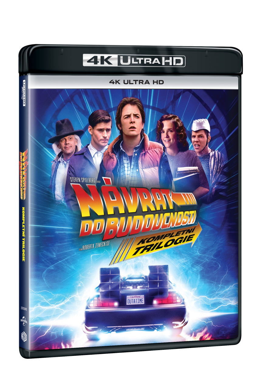 Blu-ray: Návrat do budoucnosti kolekce 1.-3. - 4K UHD Blu-ray (3 BD UHD) - remasterovaná verze