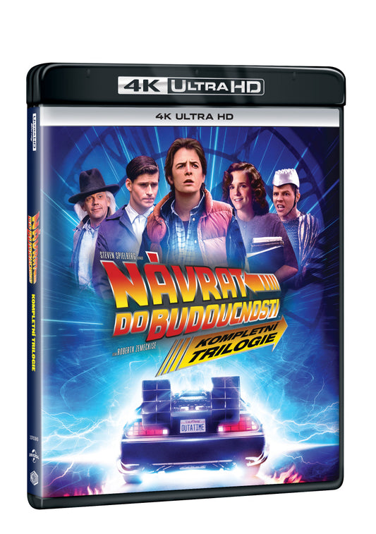 Blu-ray: Návrat do budoucnosti kolekce 1.-3. - 4K UHD Blu-ray (3 BD UHD) - remasterovaná verze