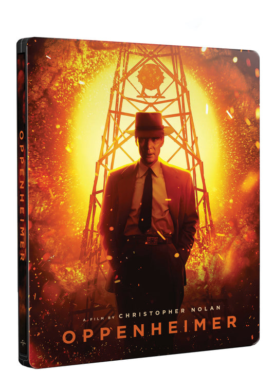 Blu-ray: Oppenheimer  - 4K UHD Blu-ray+Blu-ray+Blu-ray bonus disk (3BD) - Limitovaná sběratelská edice - steelbook