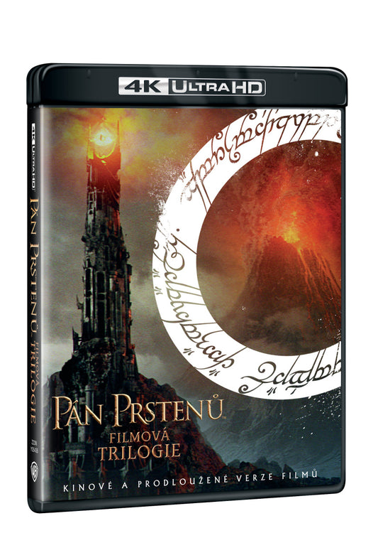 Blu-ray: Pán prstenů filmová trilogie: Prodloužená a kinová verze 9BD - 4K UHD Blu-ray