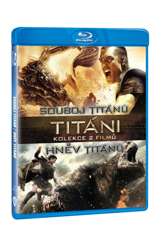 Blu-ray: Souboj Titánů (2010)+Hněv Titánů kolekce 2BD