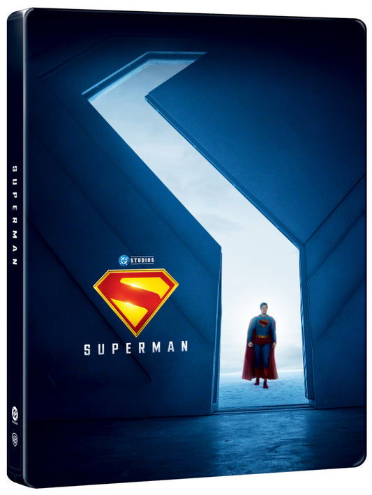 Blu-ray: Superman - 4K UHD Blu-ray+Blu-ray (2BD) - steelbook - motiv Fortress Door