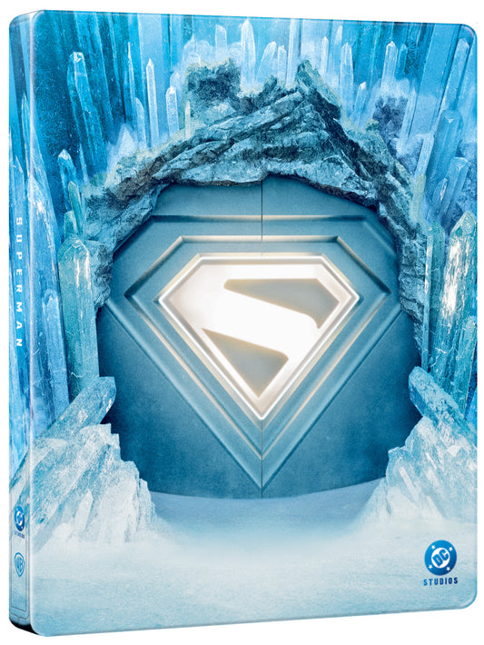 Blu-ray: Superman - 4K UHD Blu-ray+Blu-ray (2BD) - steelbook - motiv WW s plastovým rukávem