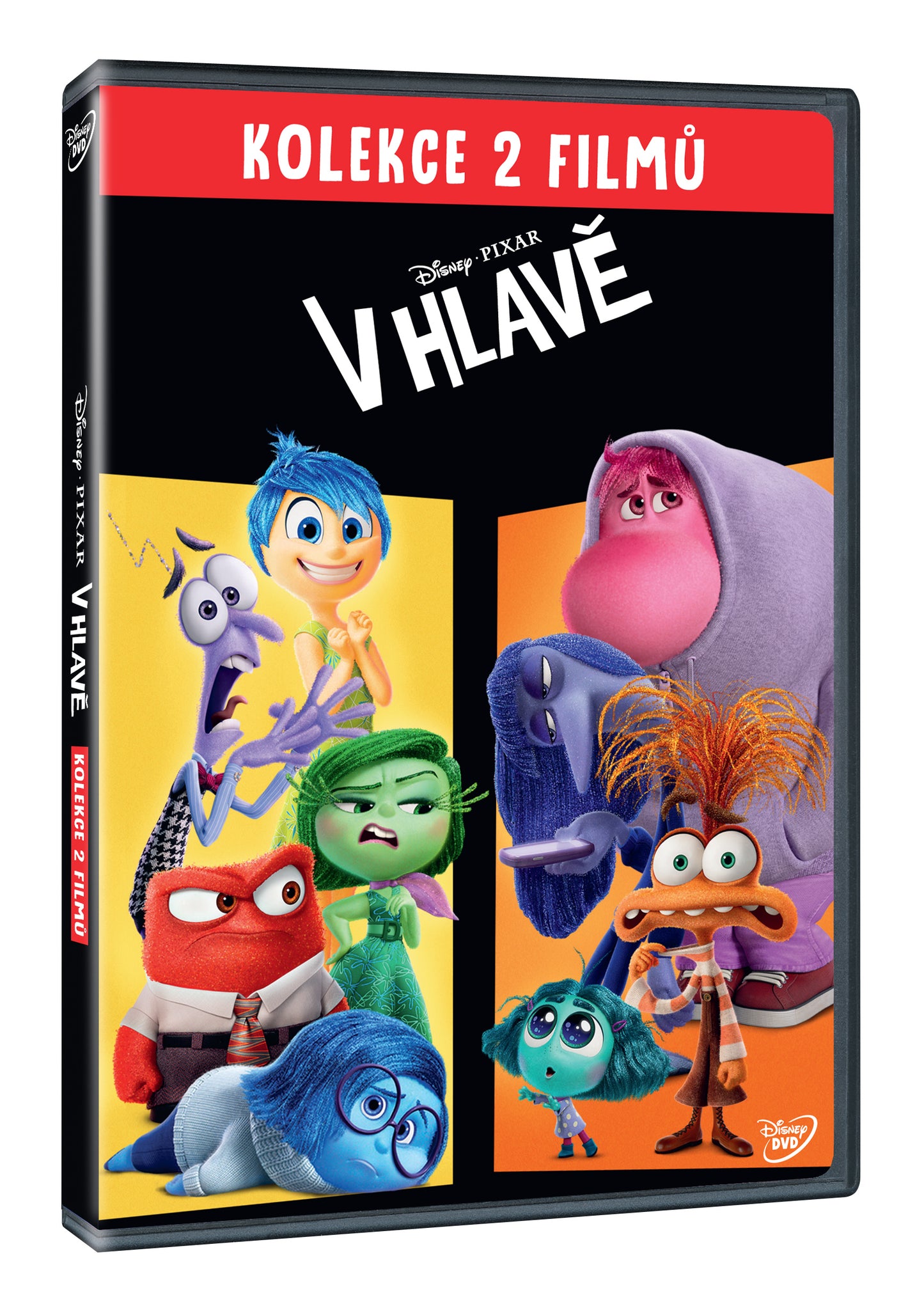 DVD: V hlavě kolekce 1+2 2DVD