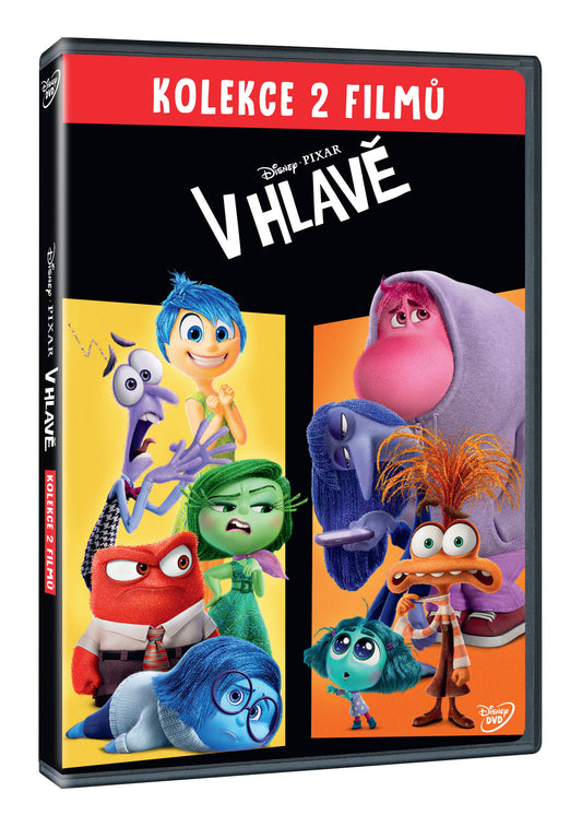 DVD: V hlavě kolekce 1+2 2DVD