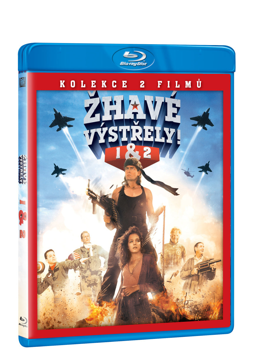 Blu-ray: Žhavé výstřely kolekce 1+2 2BD