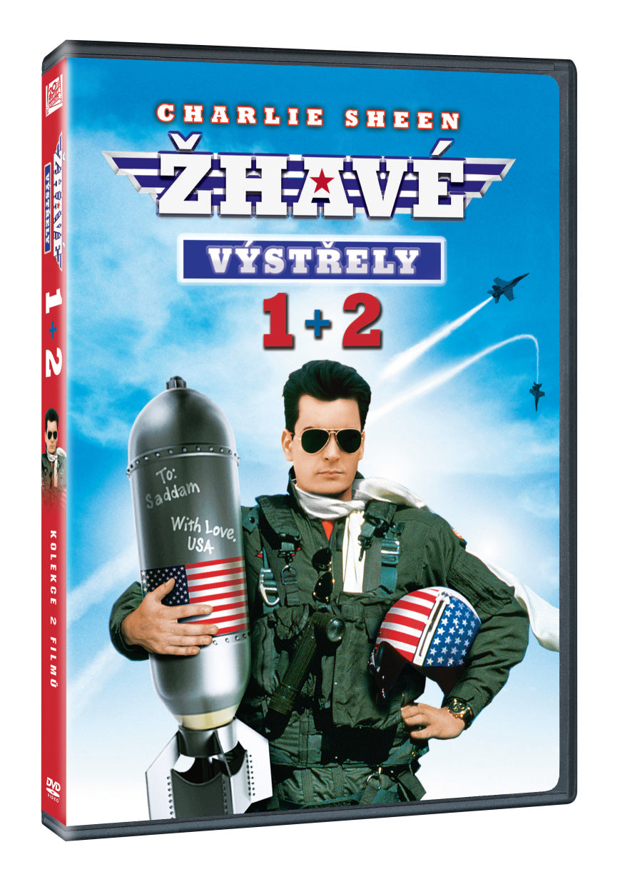 DVD: Žhavé výstřely kolekce 1+2 2DVD
