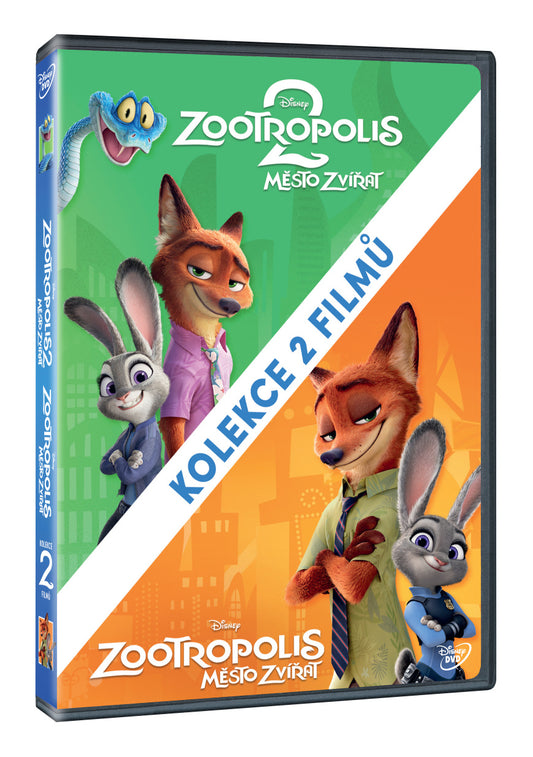 Zootropolis: Město zvířat kolekce 1.+2. kolekce 2DVD